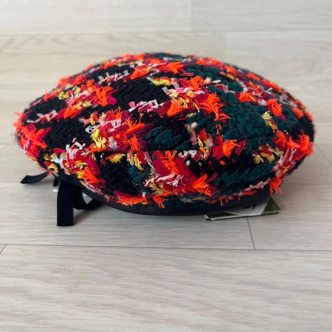 【未使用品】GUCCI グッチ ベレー帽 希少デザイン 箱付き レディース S