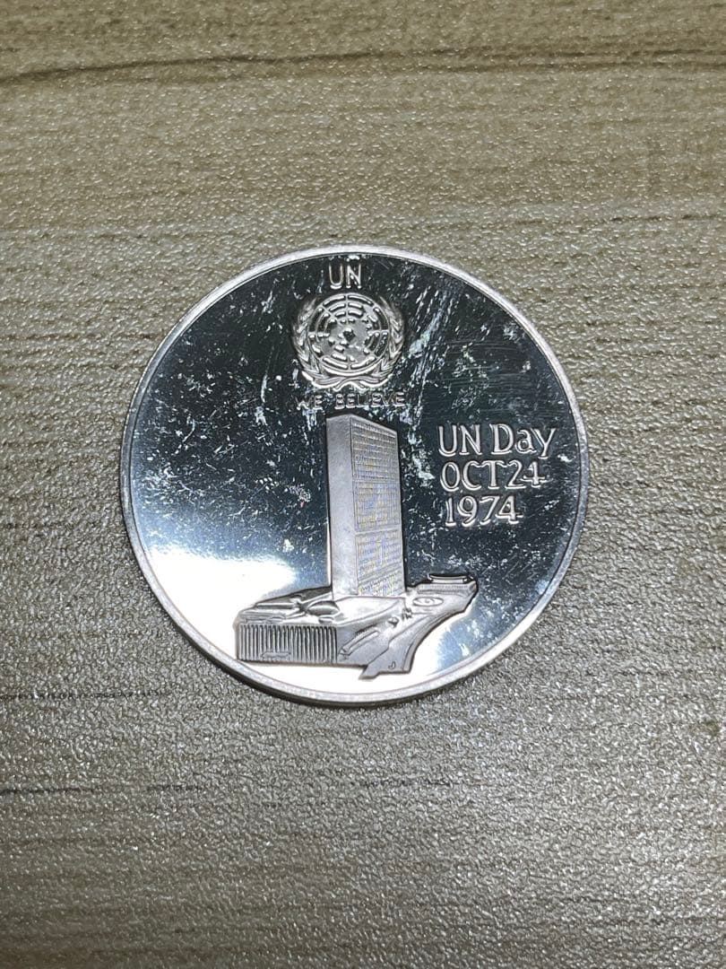 小沢征爾　シルバー925 国連デー　コンサート　記念メダル