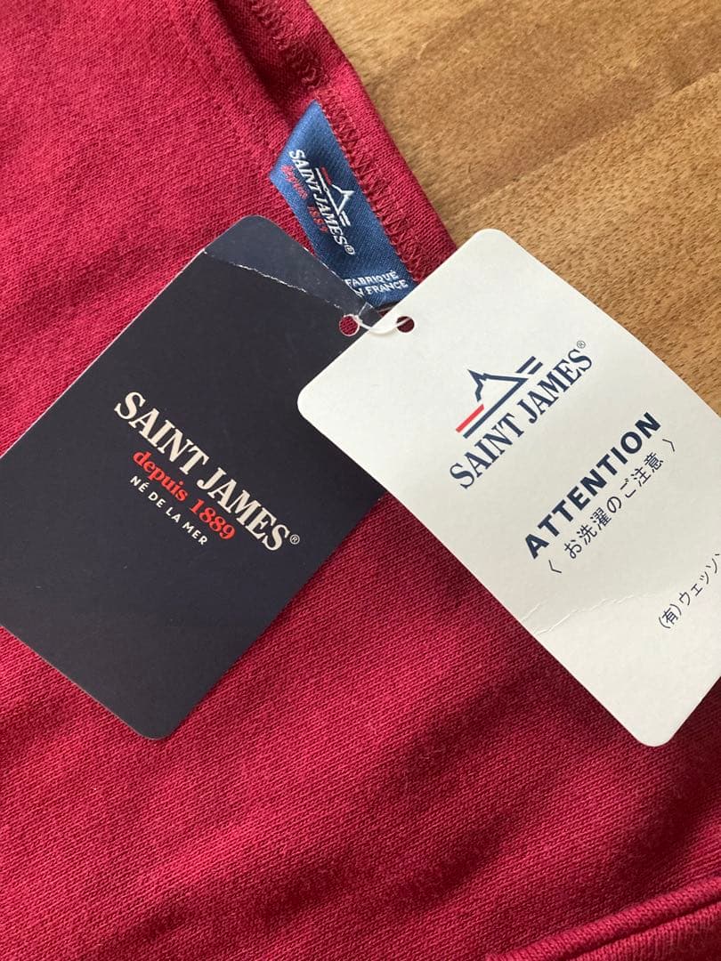 新品未使用タグ付　バスクシャツ セントジェームスOUESSANT T4