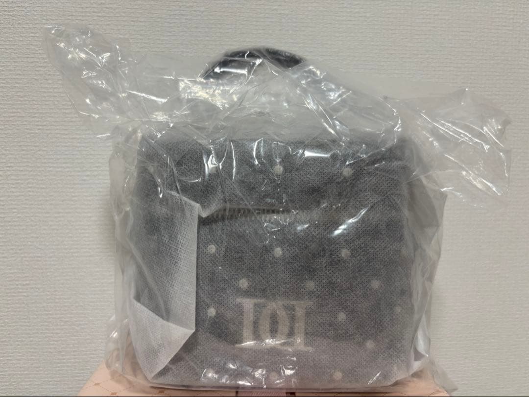 キルティングビジュースクエアミニバック(BLK)