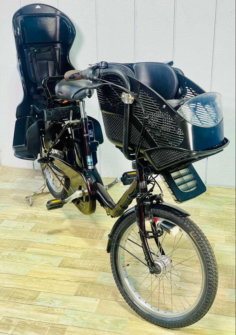 2991パナソニック8,アンペア　3人乗り対応子供乗せ　電動アシスト自転車