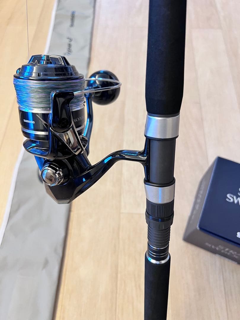シマノグラップラー BBロッド & Stradic SW6000HGリールセット
