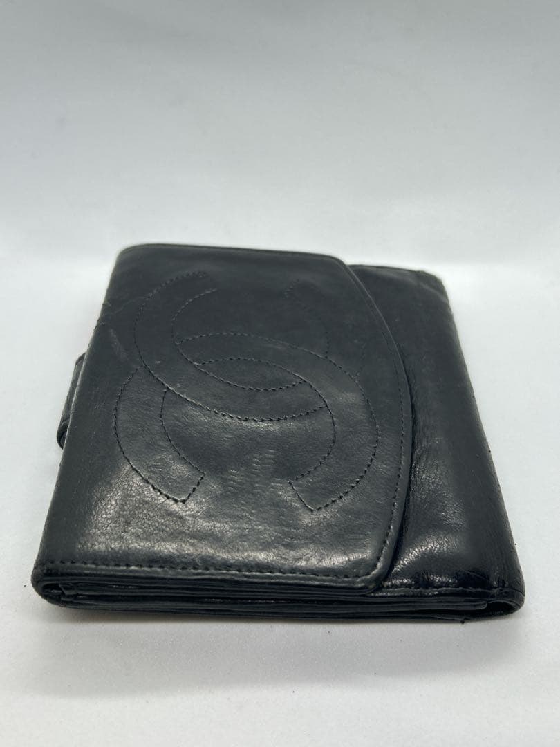 CHANEL 　シャネル 　Wホック　二つ折り財布　 ココマーク/710