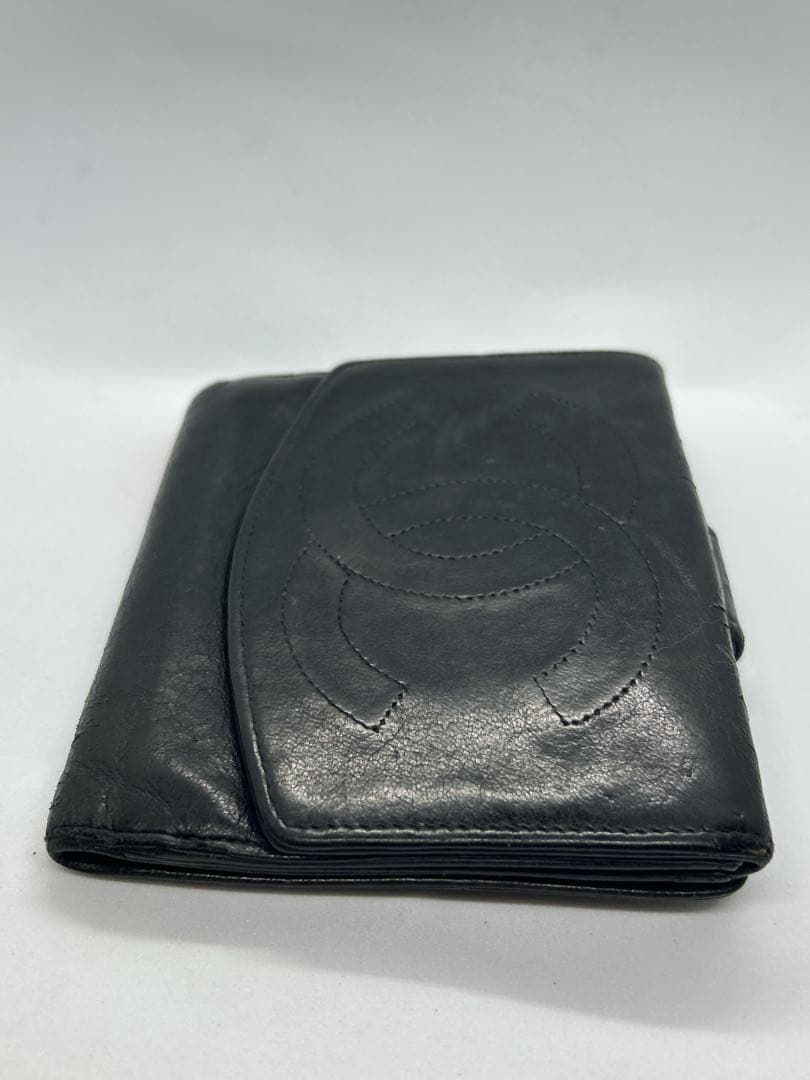 CHANEL 　シャネル 　Wホック　二つ折り財布　 ココマーク/710