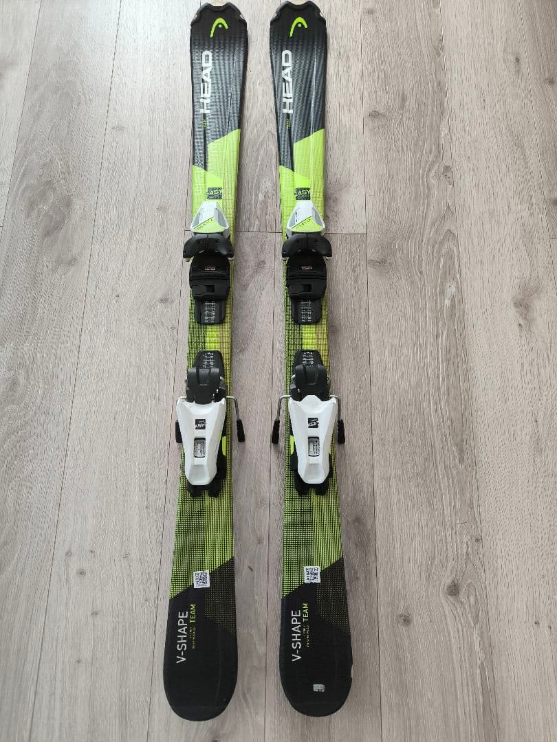 HEAD V-SHAPE TEAM スキー 板 ジュニア 用サイズ117