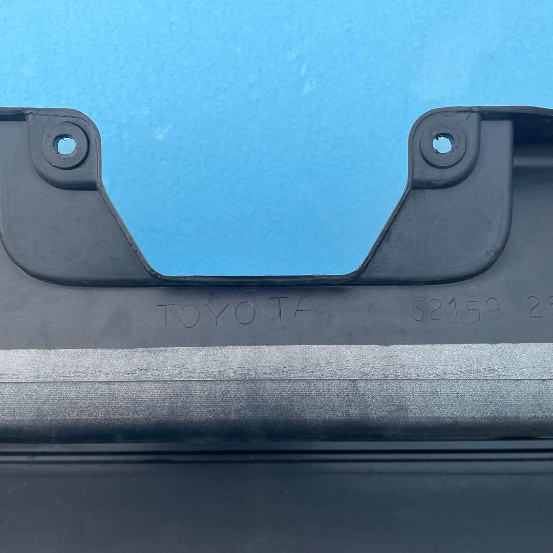 ハイエース　純正　リアバンパー　シルバー　標準