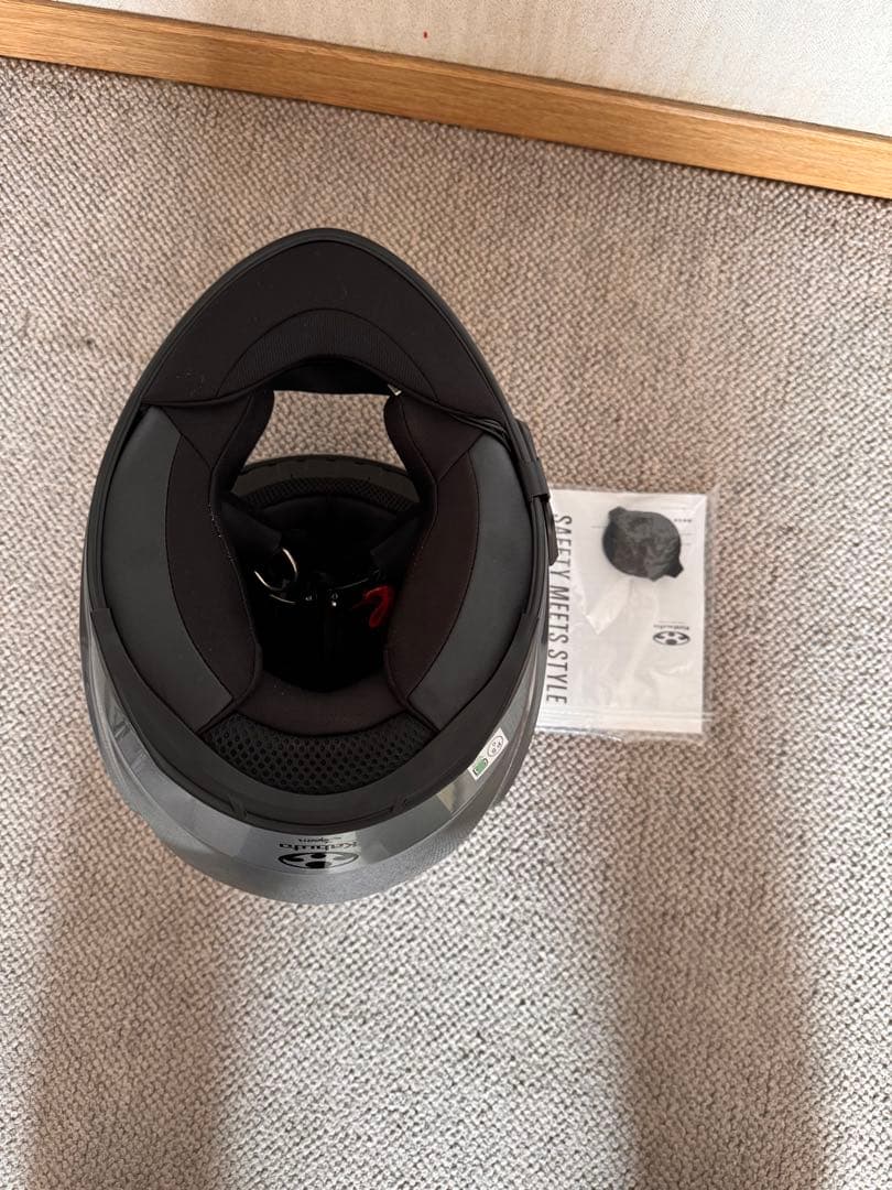 Kabuto シューマ　フルフェイスヘルメット ガンメタ