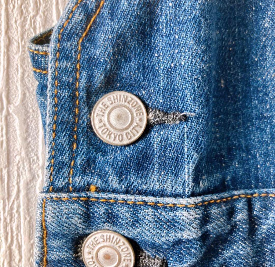 美品シンゾーン　サロペット　オーバーオール　34Mオールインワン　日本製