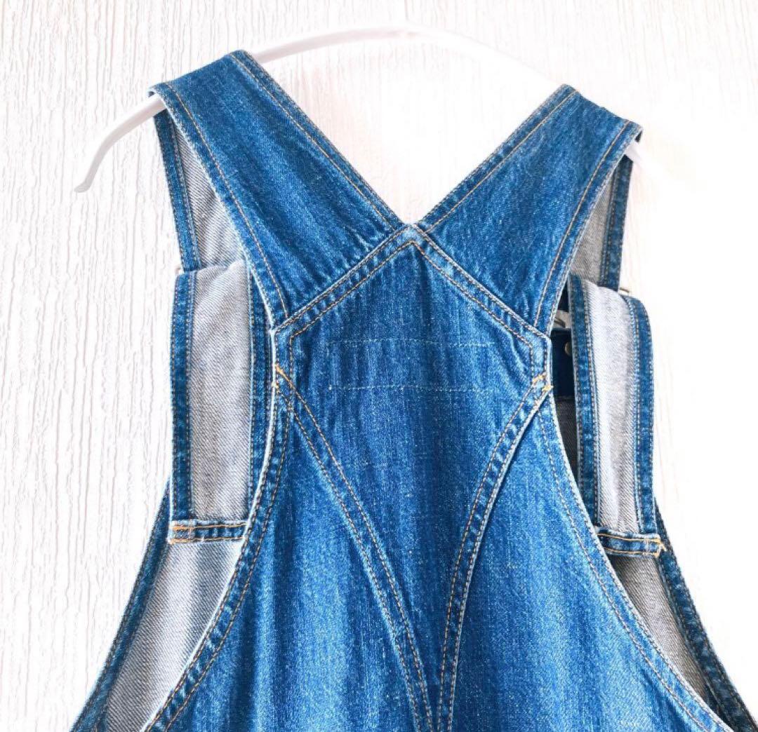 美品シンゾーン　サロペット　オーバーオール　34Mオールインワン　日本製