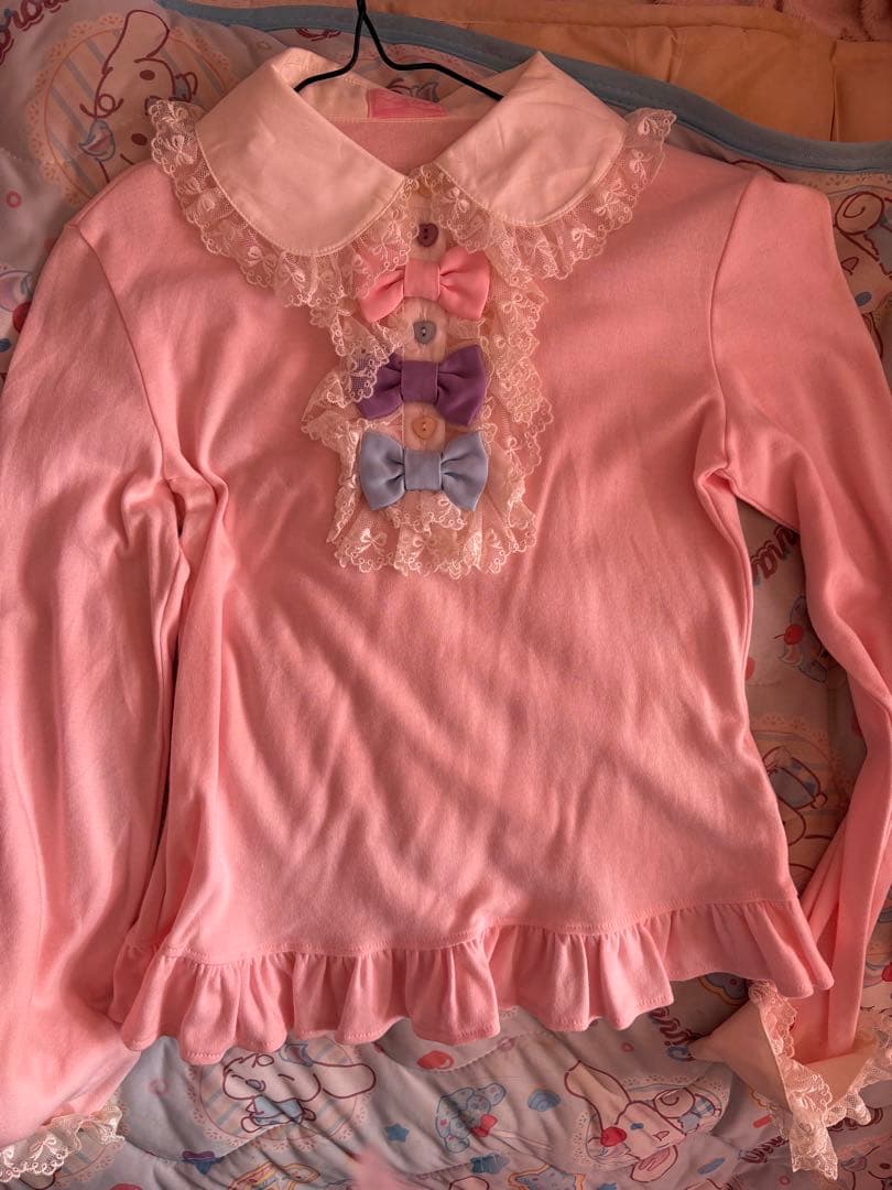 Angelic Pretty 長袖カットソー ピンク