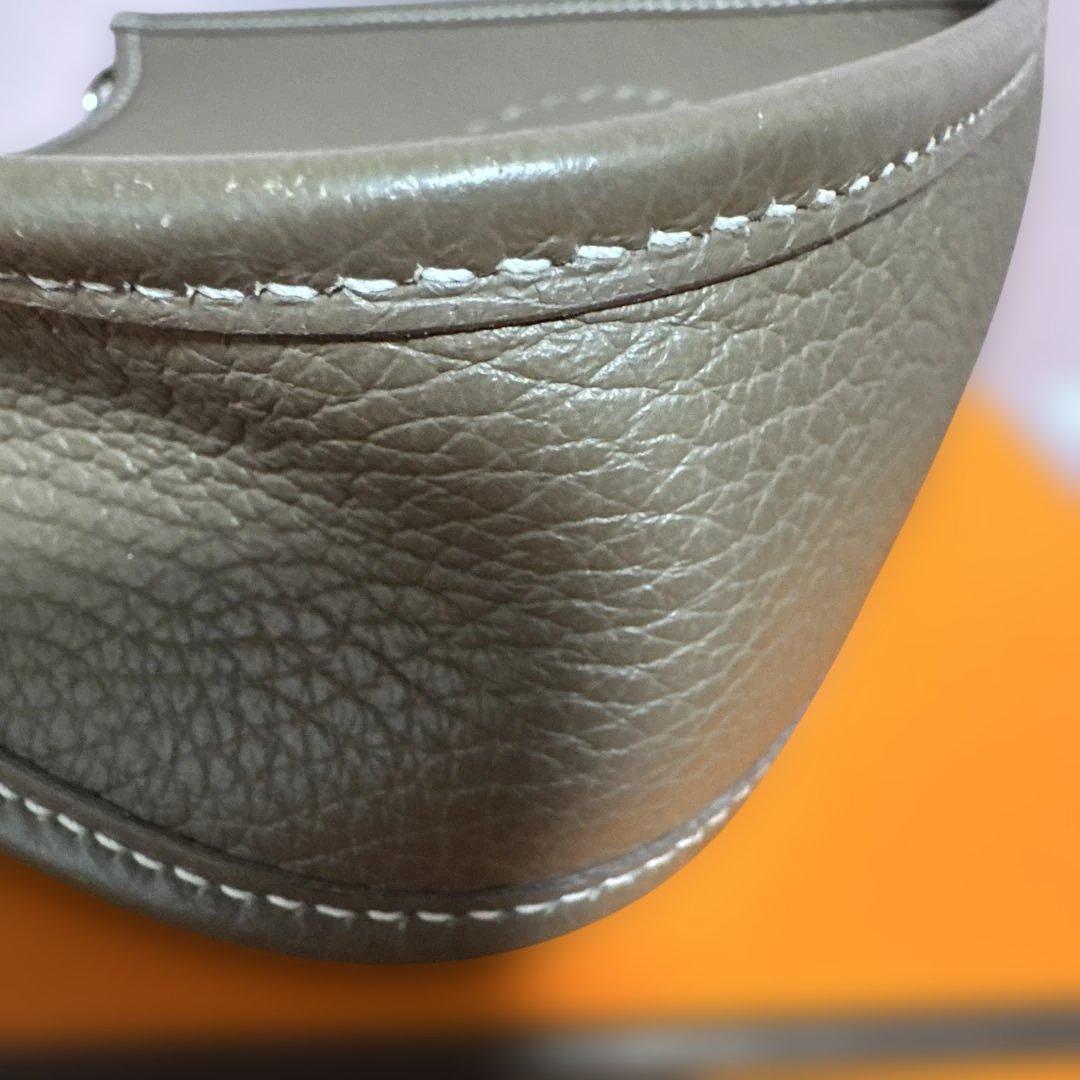 エブリン tpm エトゥープ ブルーインディゴ　シルバー金具 Y刻印　ロング