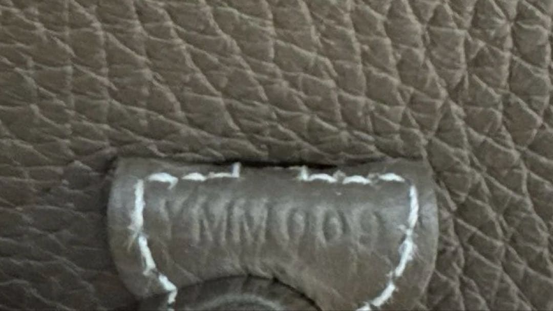 エブリン tpm エトゥープ ブルーインディゴ　シルバー金具 Y刻印　ロング