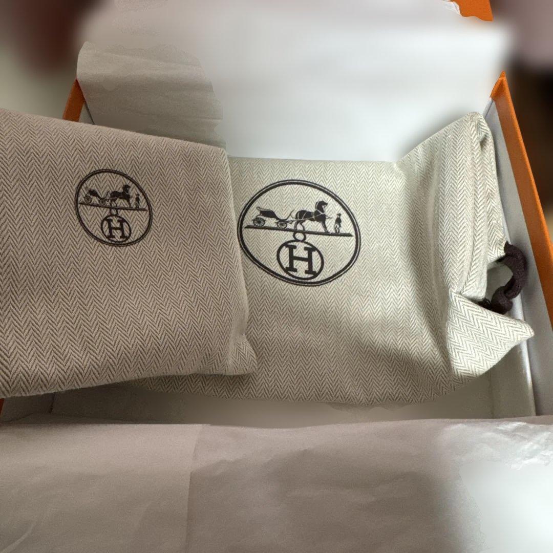 エブリン tpm エトゥープ ブルーインディゴ　シルバー金具 Y刻印　ロング