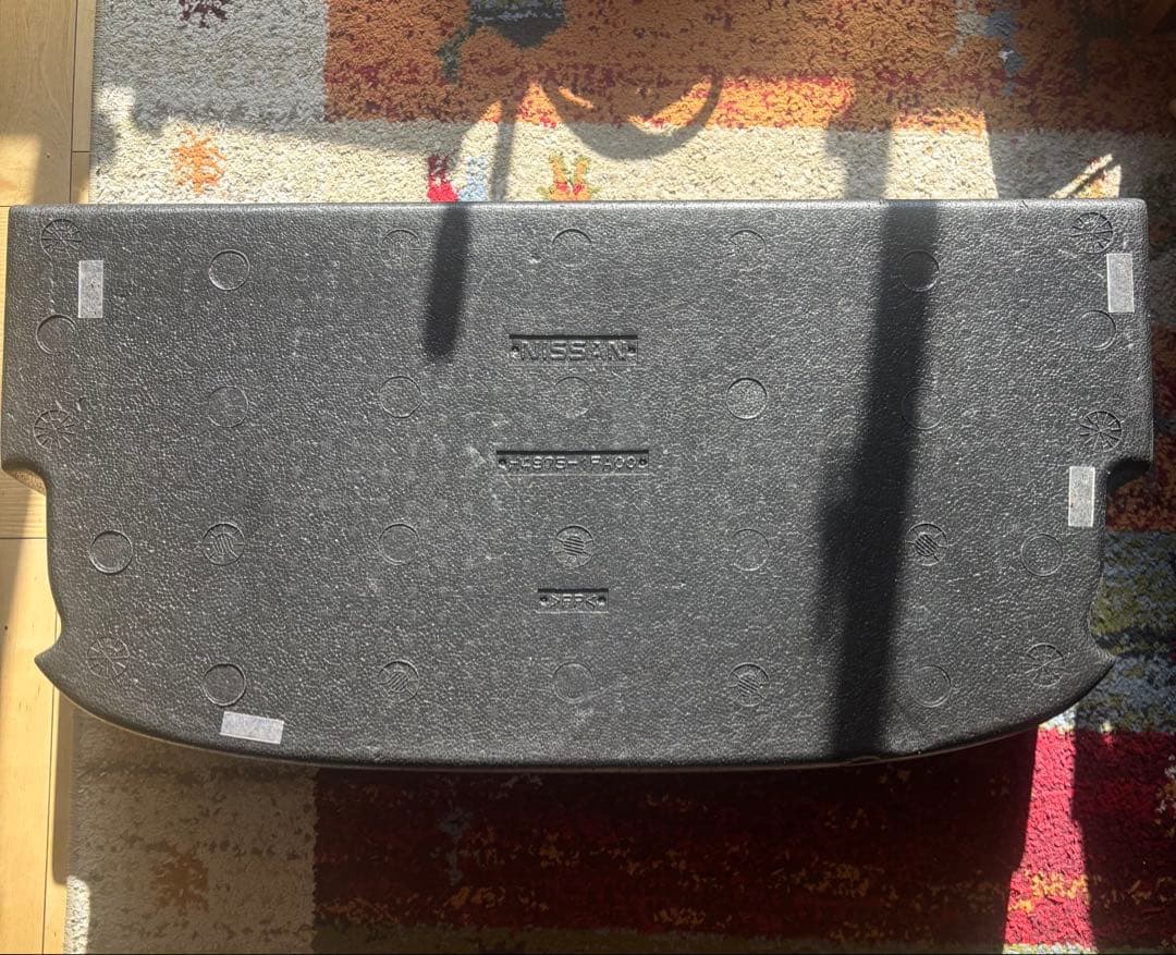 日産キューブ　Z12系　純正ラゲッジアンダーボックス