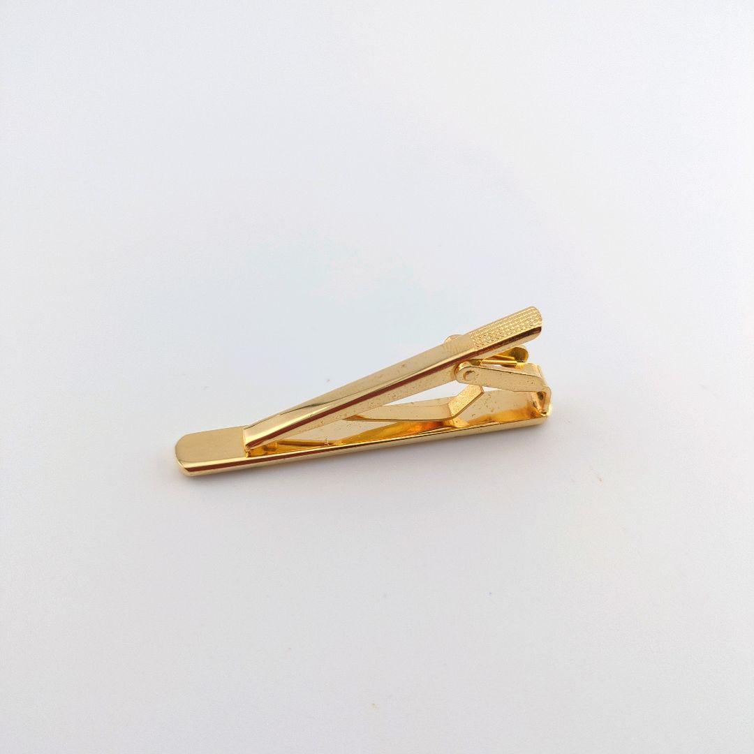 CHANEL シャネル ネクタイピン カフス 3点セット ゴールド×ブラック