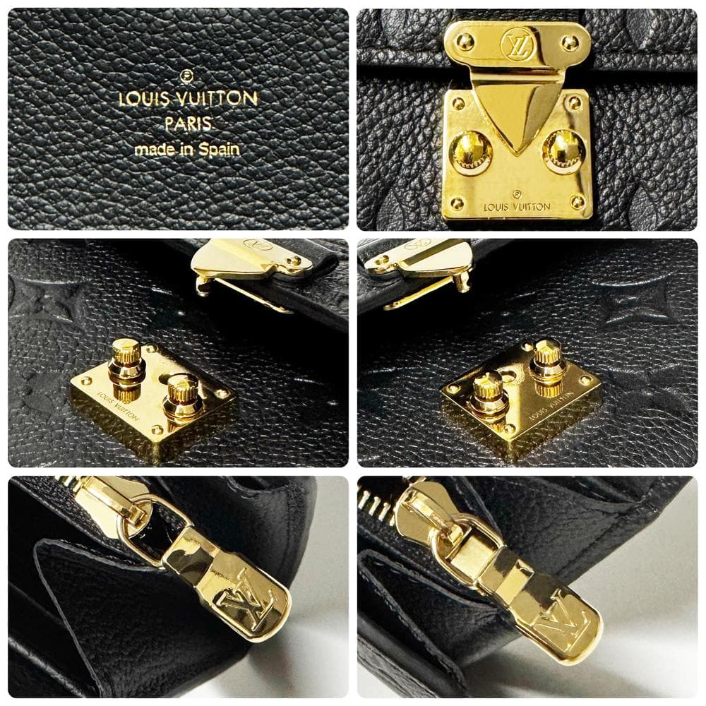 【極美品】ルイヴィトン モノグラム・アンプラント ポルトフォイユ・サラ メティス