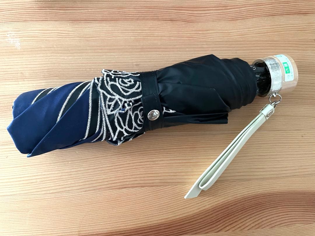 NINA RICCI ネイビー 日傘　晴雨兼用(新品未使用)