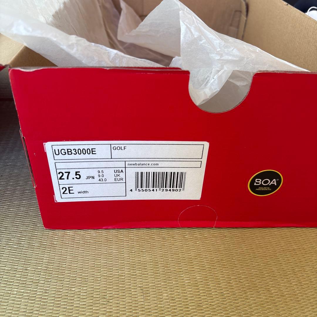 【石川遼選手着用モデル在庫切れ】New Balance ゴルフシューズ