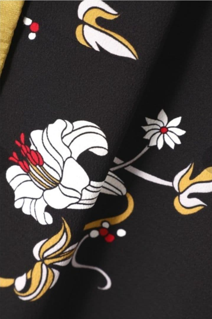 ROSE BUD　オリエンタルプリントワンピース