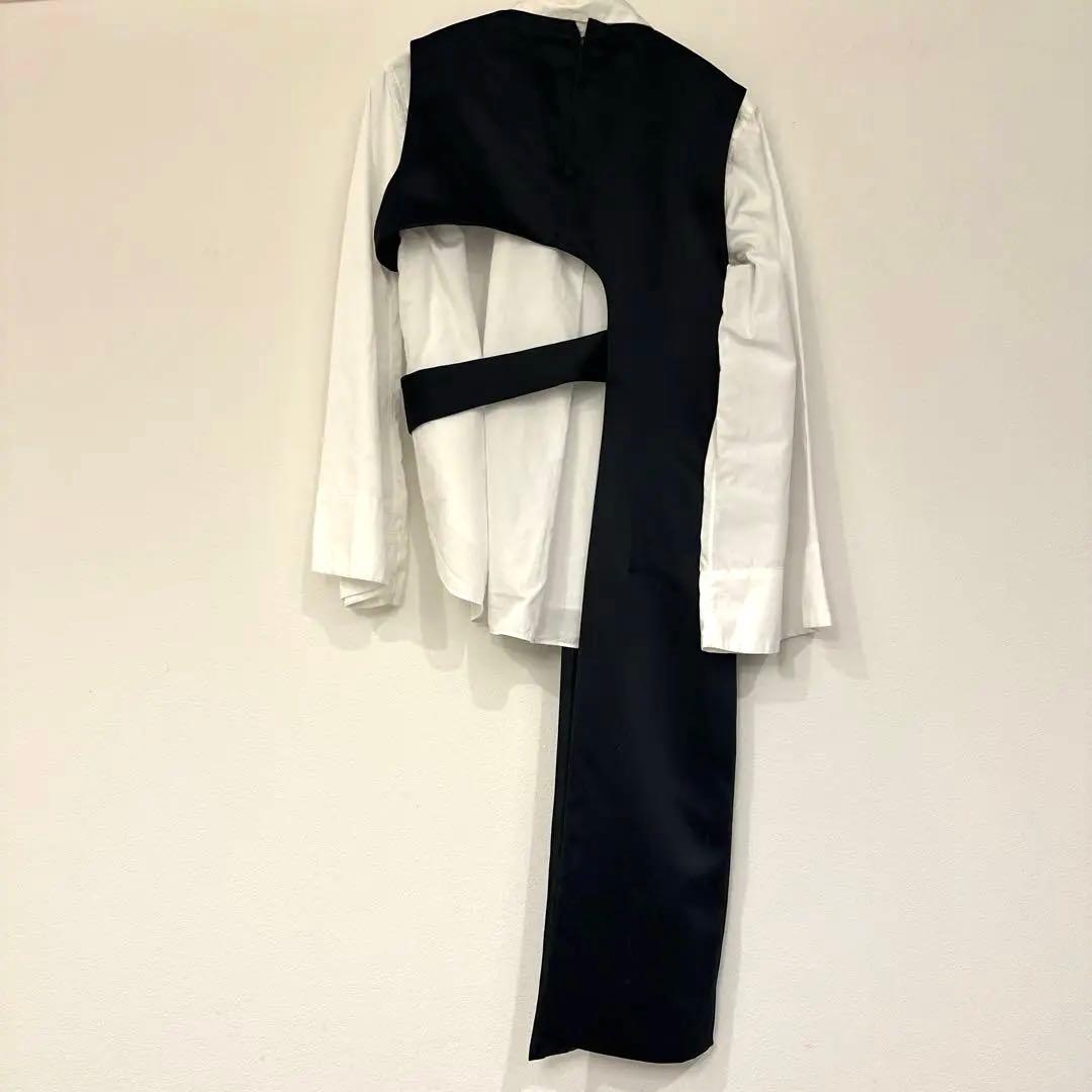 noir kei ninomiya アシンメトリーベスト