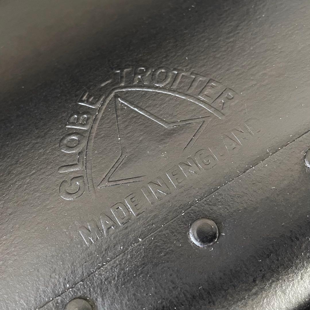 《超美品》グローブトロッター スーツケース キャリーバッグ 2輪 ブラック 黒系