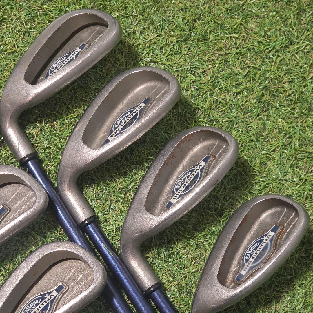 キャロウェイ ビッグバーサ X-12 左 レフティ アイアン8本 R