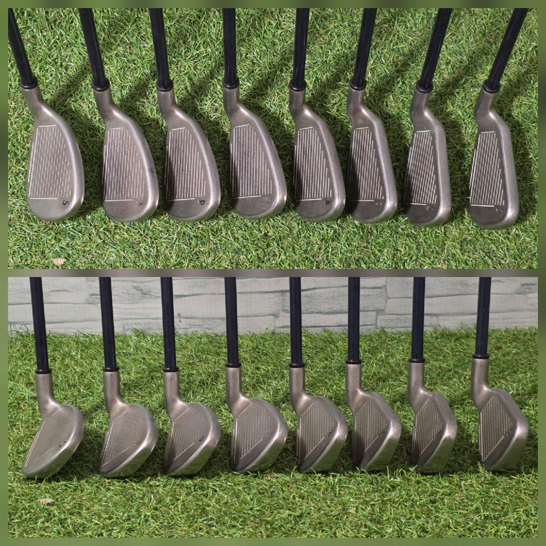 キャロウェイ ビッグバーサ X-12 左 レフティ アイアン8本 R