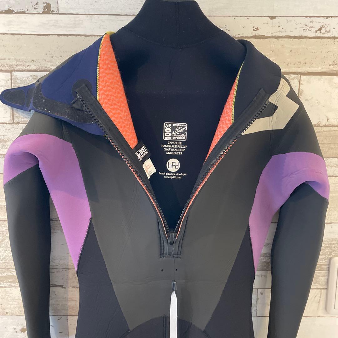 【BEWET 165cm 62kg】メンズ M セミドライ 5/3 裏起毛