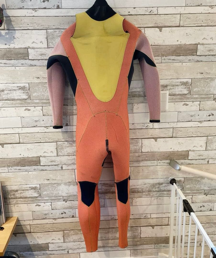 【BEWET 165cm 62kg】メンズ M セミドライ 5/3 裏起毛