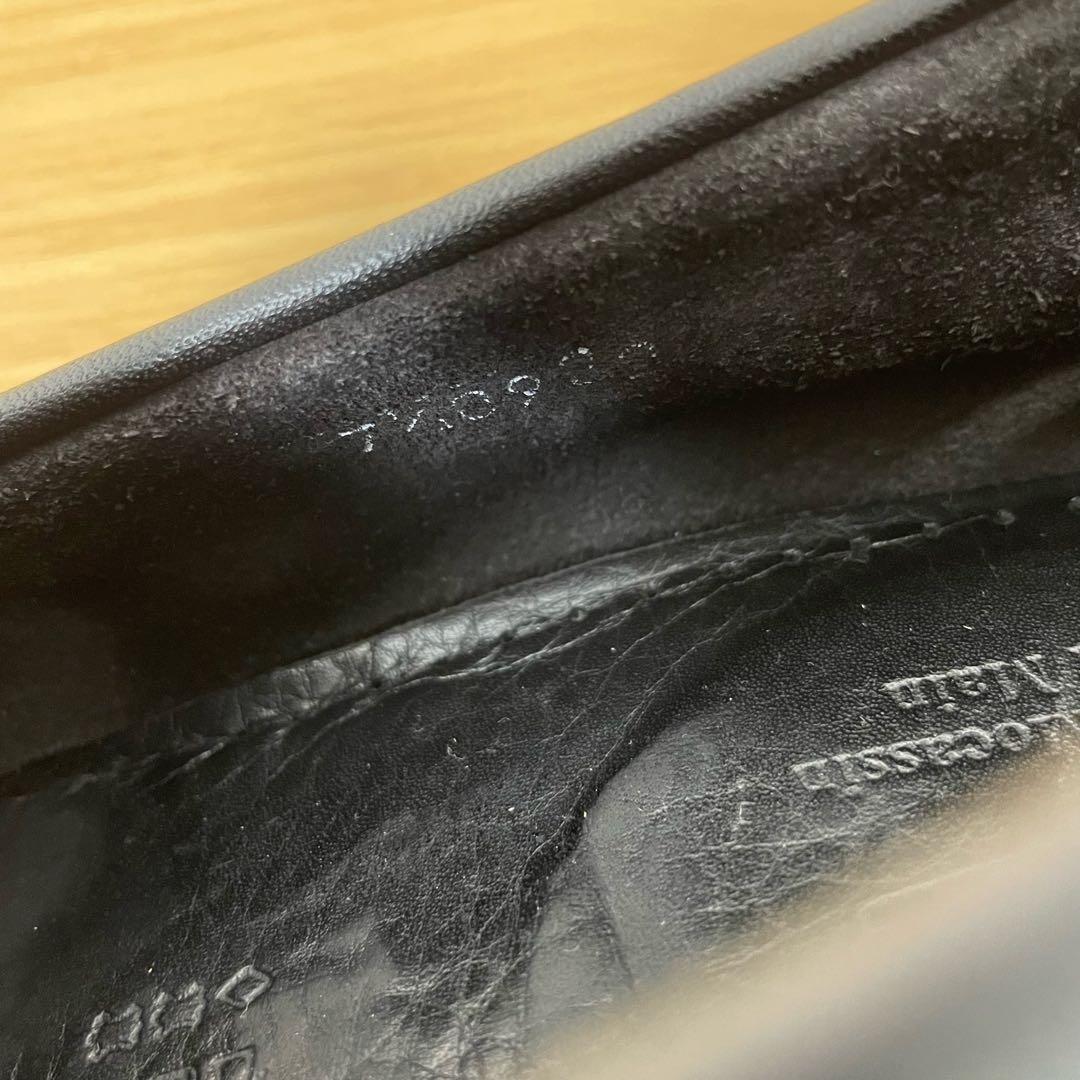 パラブーツ　CORAUX RAID ローファー　レザー　ブラック　7.5