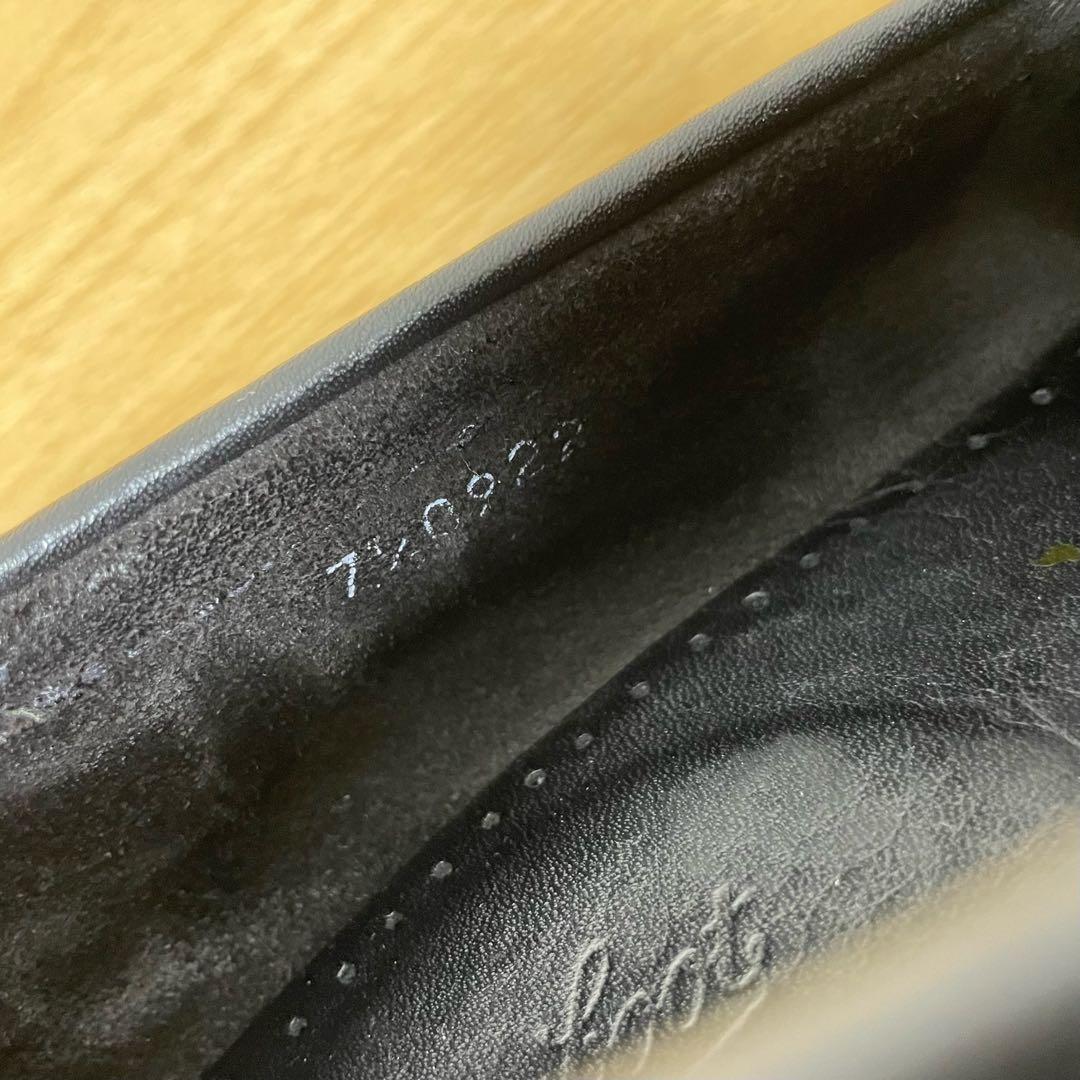 パラブーツ　CORAUX RAID ローファー　レザー　ブラック　7.5