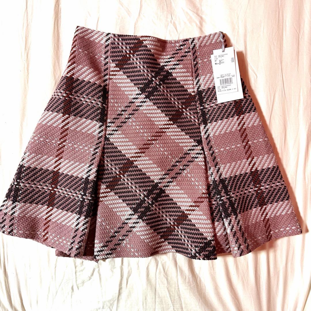 スナイデル ロービングチェックミニスカート サイズM