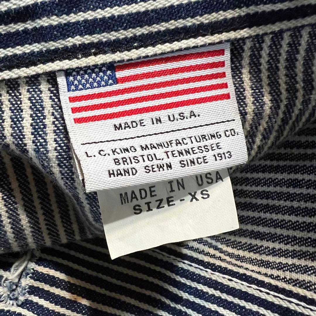 USA製　ポインターブランド　ヒッコリーストライプジャケット希少XS