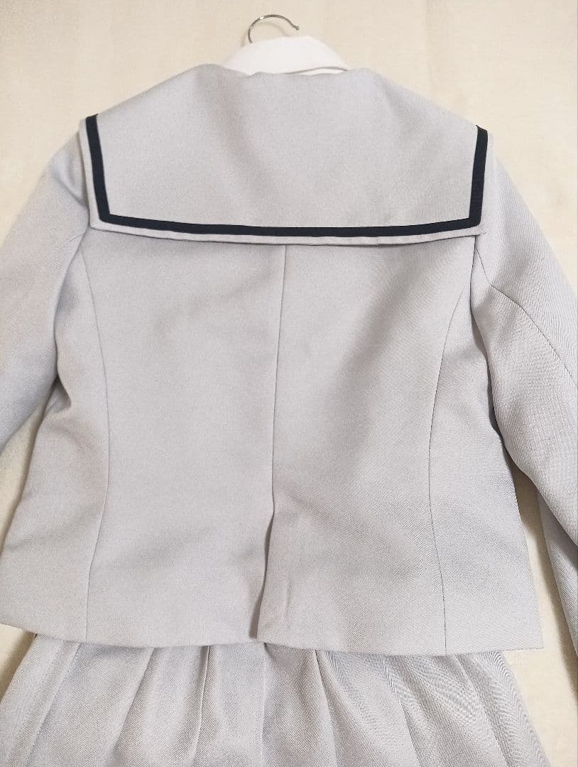 ピンクラテ　完品　制服　150 グレー　ホワイト
