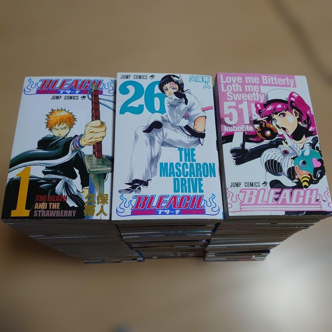 ブリーチ BLEACH 1〜74巻 全巻セット　初版多数あり
