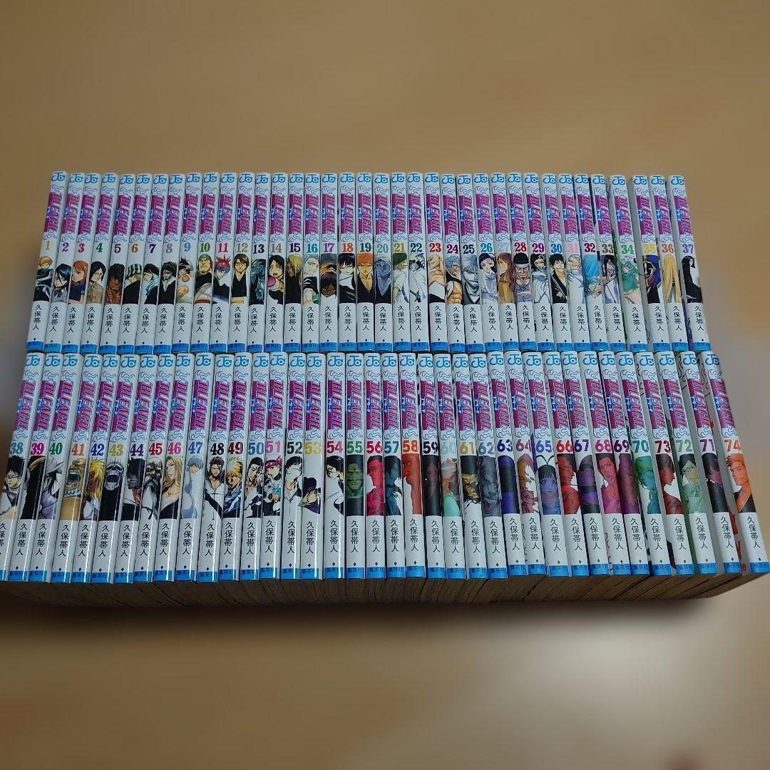 ブリーチ BLEACH 1〜74巻 全巻セット　初版多数あり