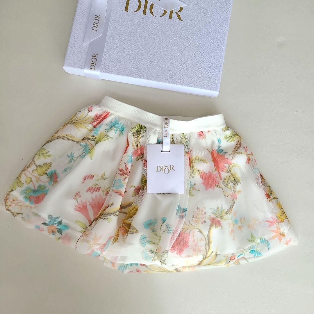 【新品】ベビーディオール　チュールスカート　サイズ18M