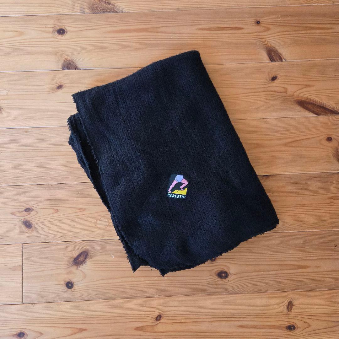PEDESTRI Poor Blanket ペデストリ ポアブランケット 黒