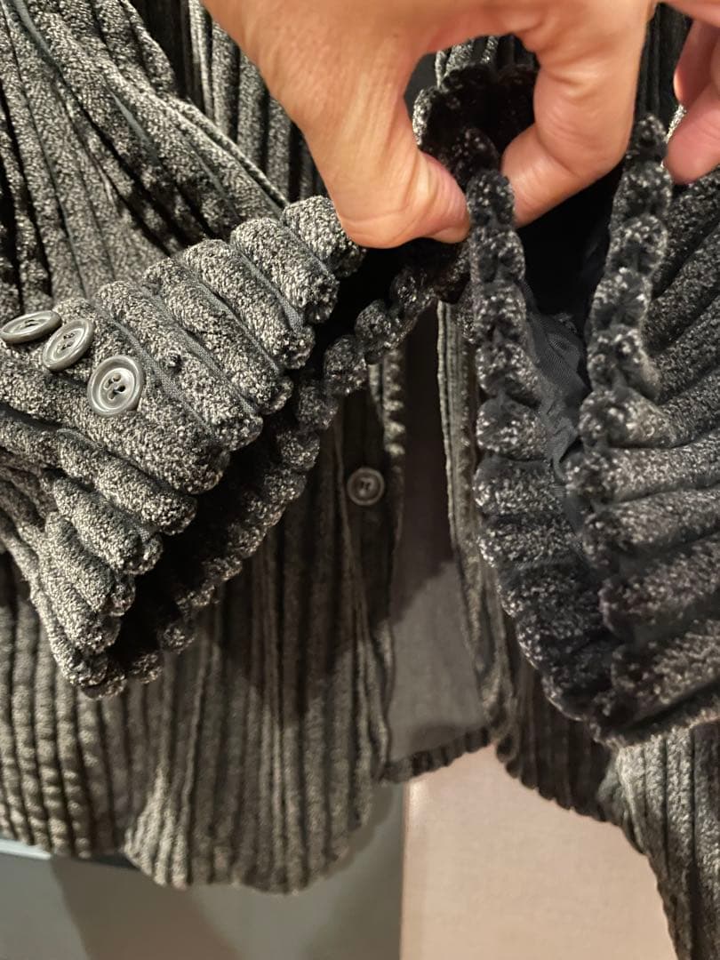 56 XXL 90s EMPORIO ARMANI 極太畝 コーデュロイ JKT