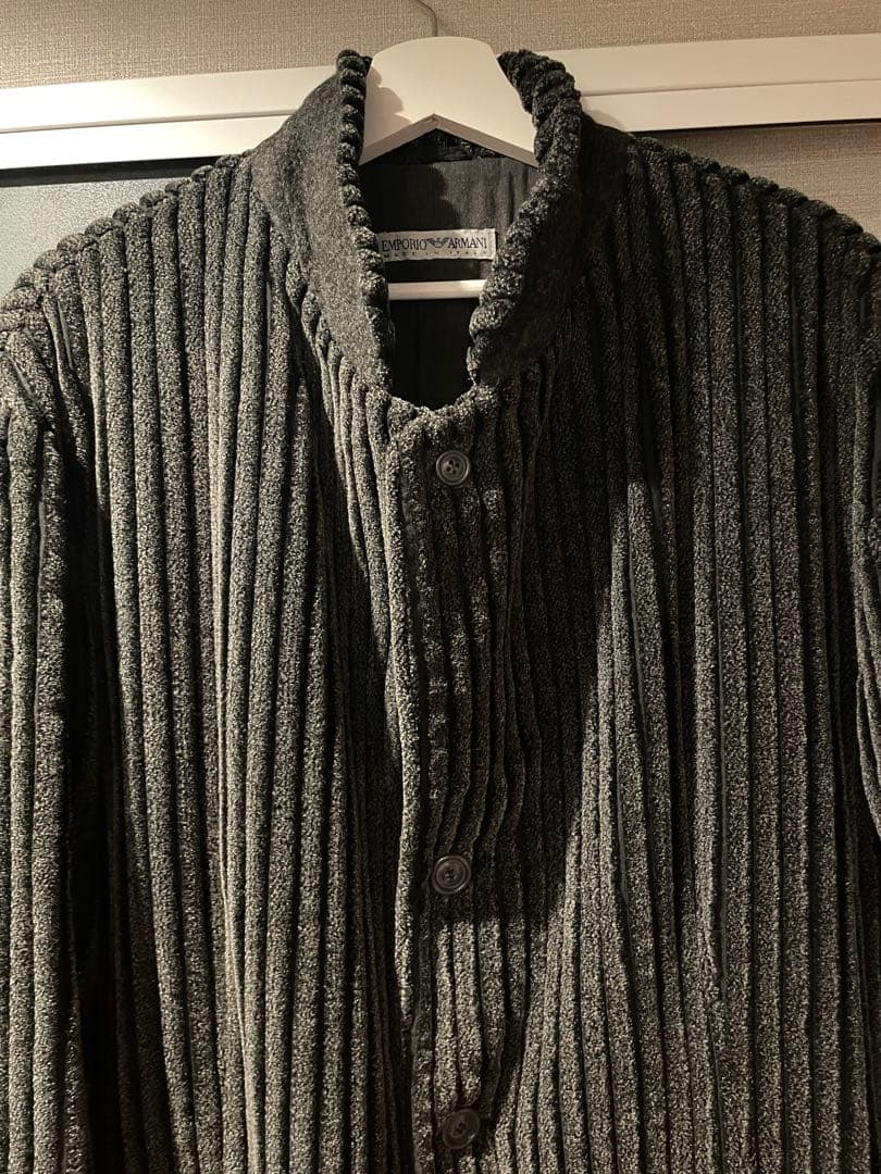 56 XXL 90s EMPORIO ARMANI 極太畝 コーデュロイ JKT