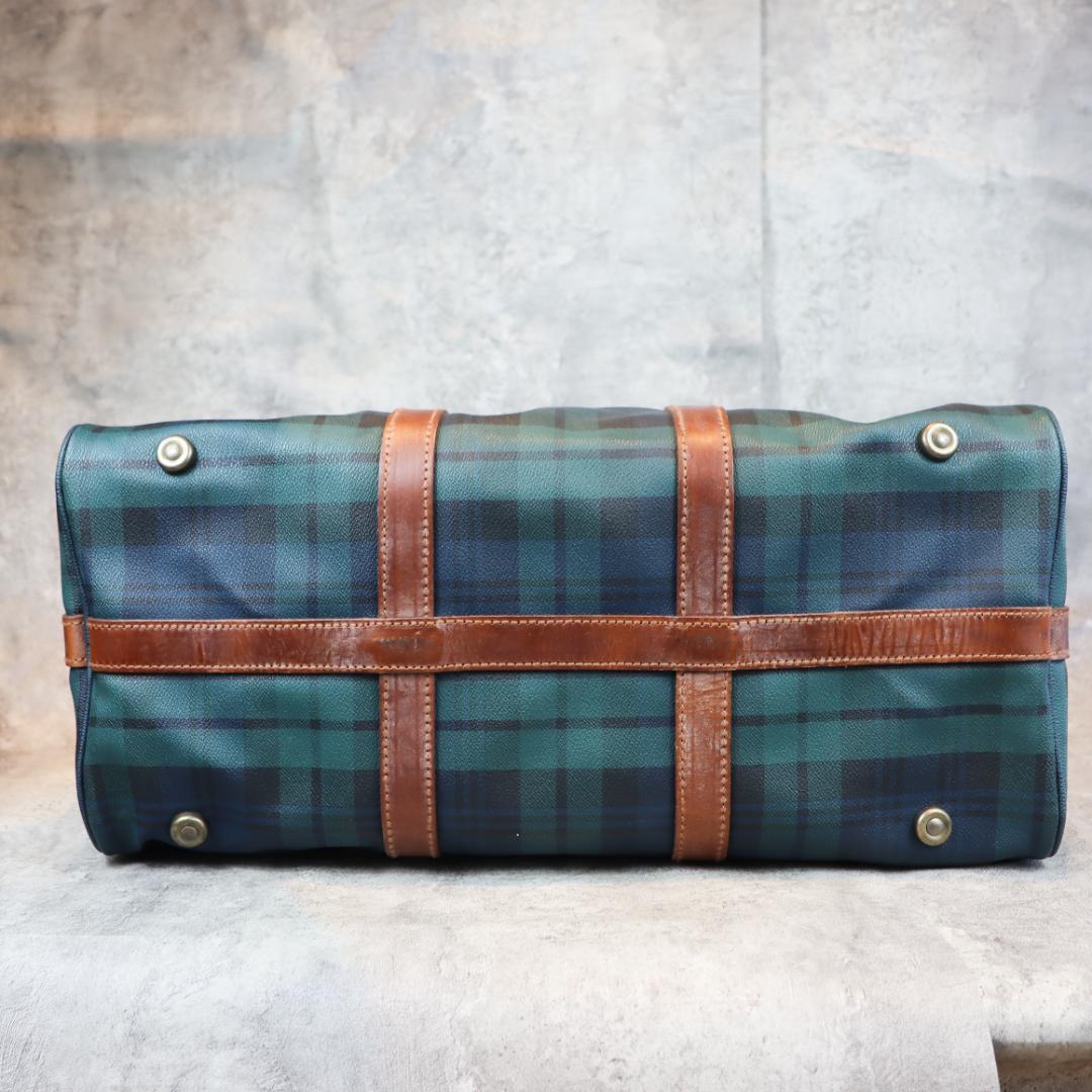 POLO RALPH LAUREN チェック柄 ボストンバッグ