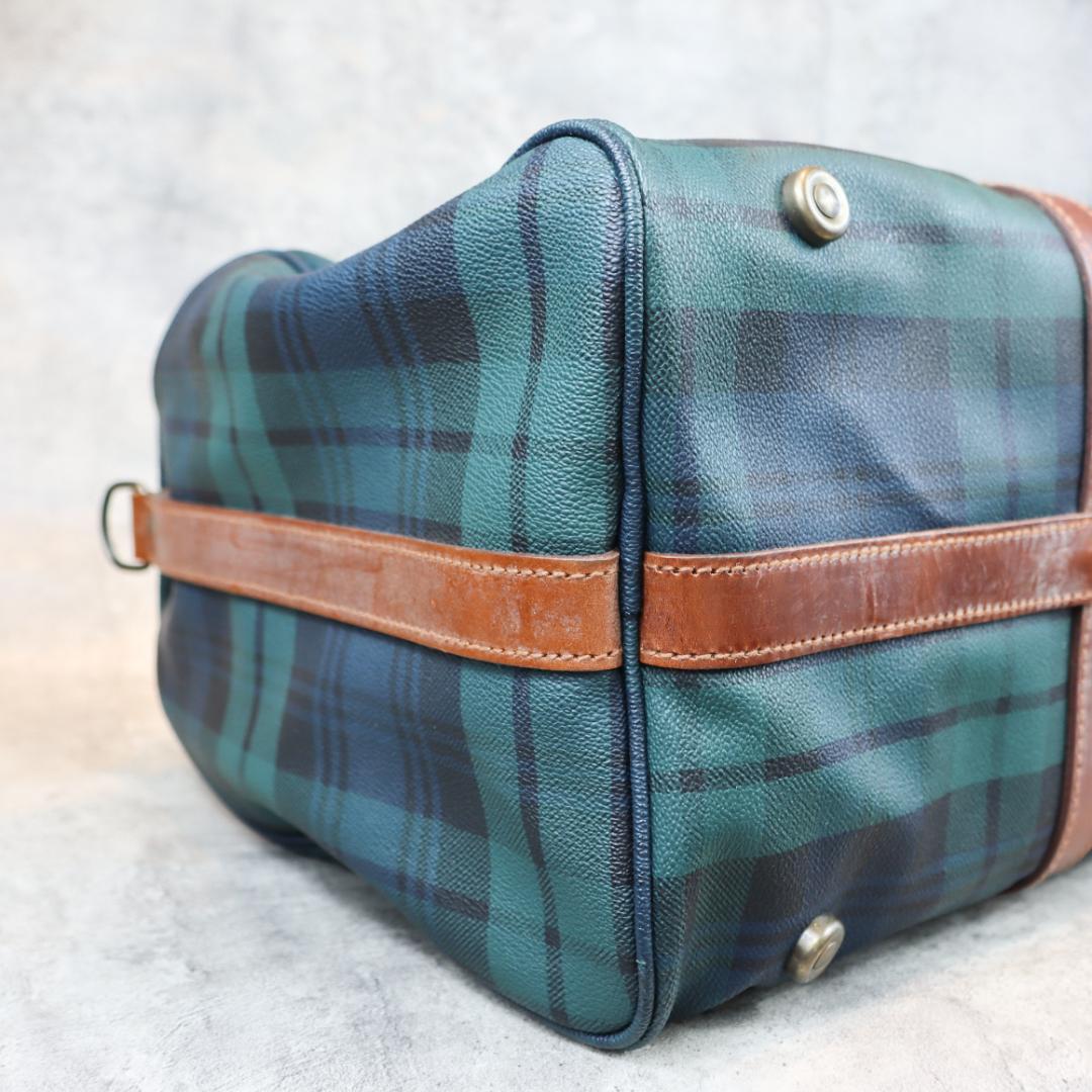 POLO RALPH LAUREN チェック柄 ボストンバッグ