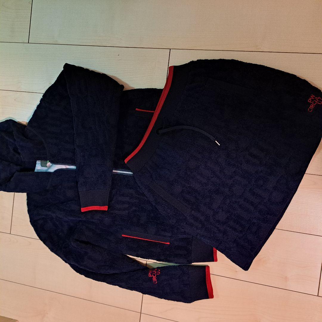 PW CIRCULUSセットアップ サイズ1 ネイビー 防風素材