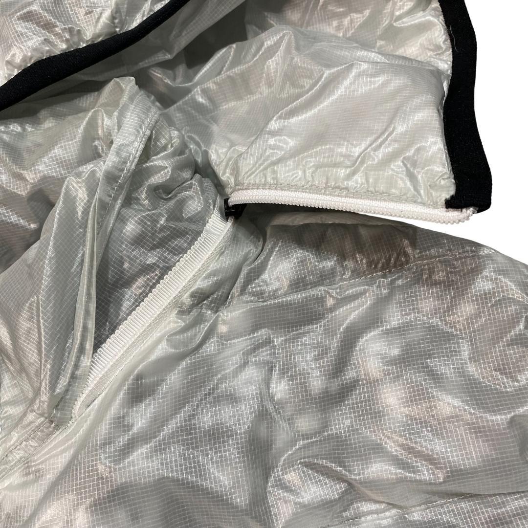 マンシングウェア フード付き 中綿 ジャケット ベスト L ホワイト ゴルフ