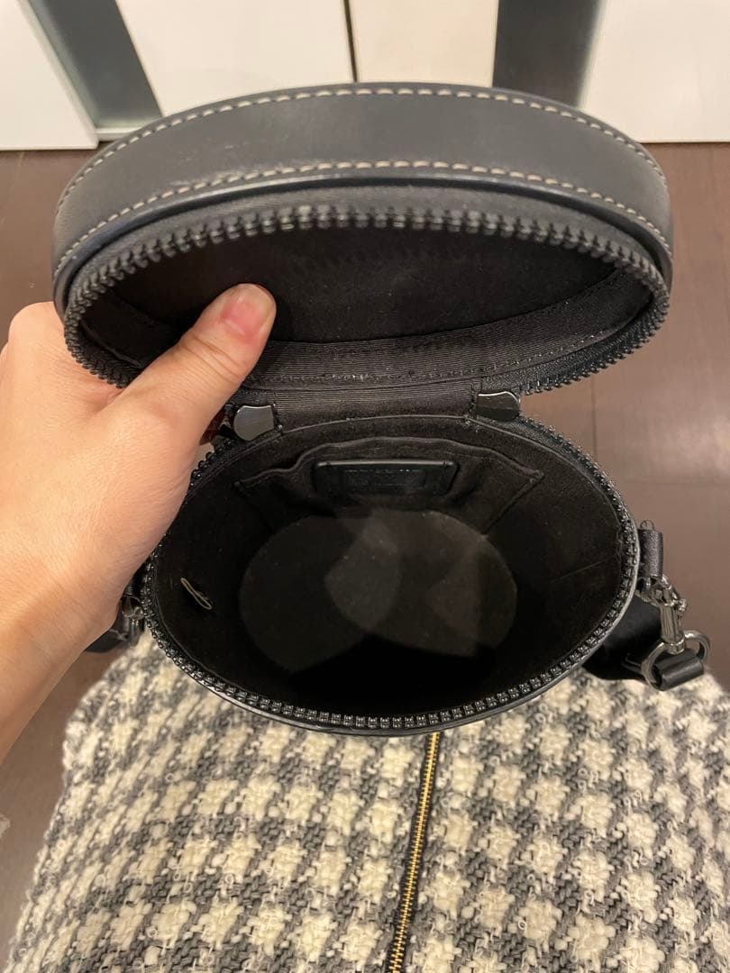 coachのショルダーバック、バスケットタイプ