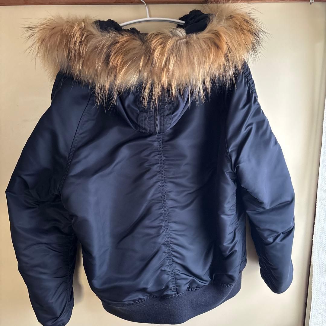 HOUSTON N-2Bジャケット Mサイズ ネイビー