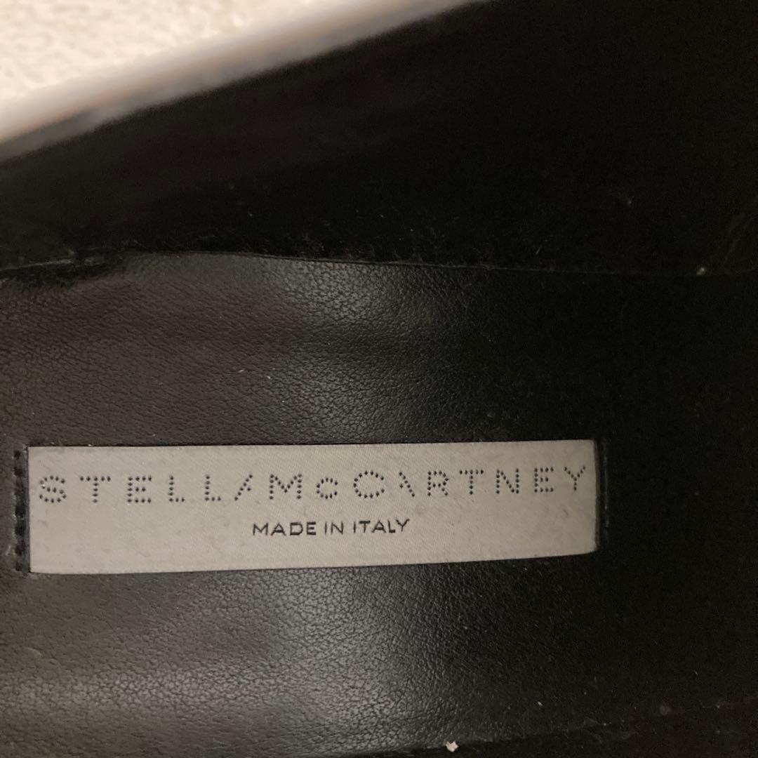【美品】STELLA MCCARTNEY エリス 厚底シルバー　シューズ