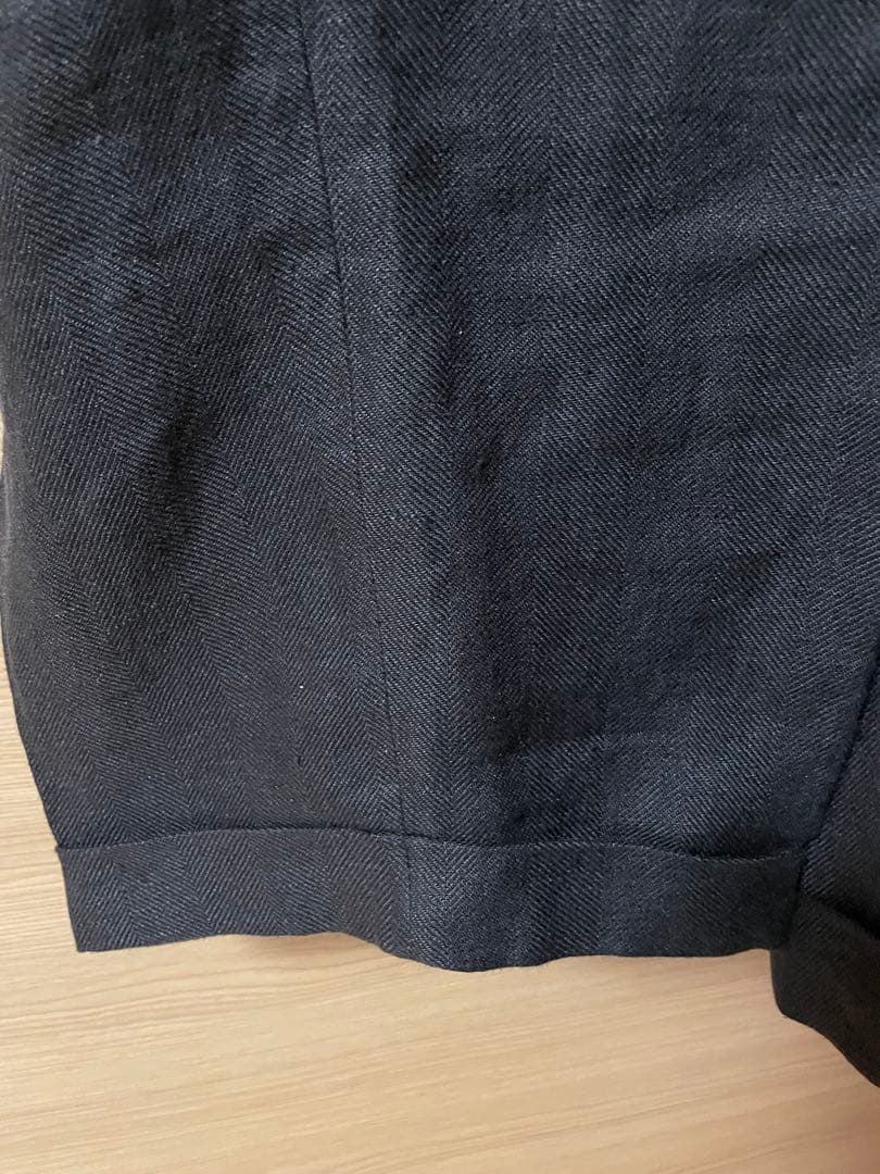 【美品】メゾンマルジェラ 4ステッチ リネン トラウザーズ（スラックス）