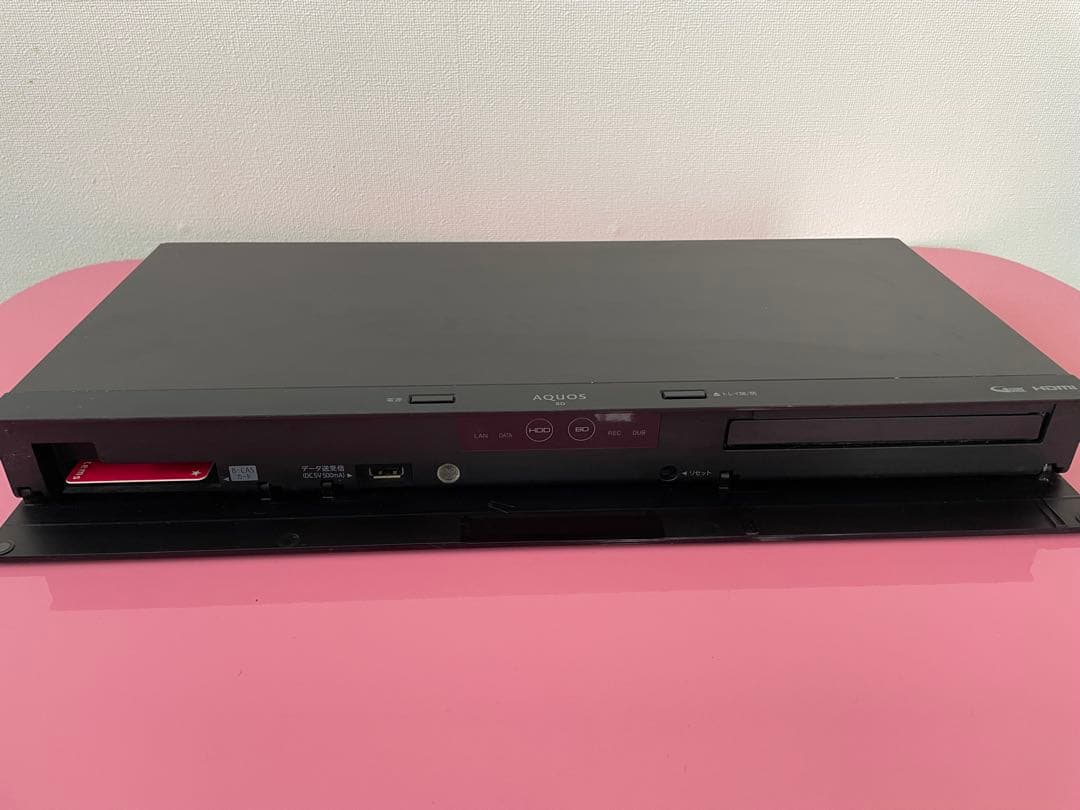 SHARP BD-NW520 ブルーレイレコーダー　動作確認済