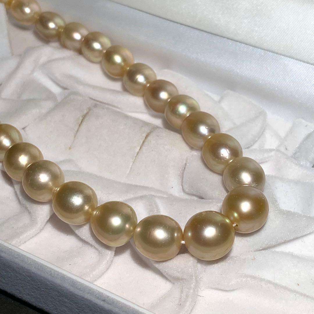 Fantasy様用 K18/ダイヤモンド 白蝶真珠 ゴールデンパール